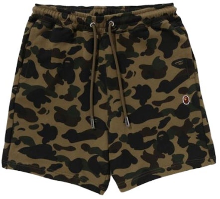Bape A BATHING APE 迷彩印花抽繩休閒短褲. 1K30-153-308 Shop Bape A BATHING APE 迷彩印花抽繩休閒短褲. 1K30-153-308