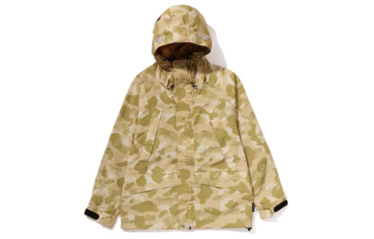 Bape A BATHING APE  Camo Shark Zip-Up Hoodie Jacket Khaki. 1K30-140-004 圖 2