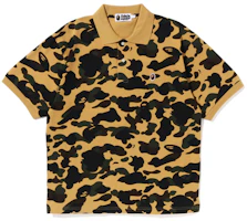 Order Bape A Bathing Ape Camo Short Sleeve Polo Shirt. 0ZXPOM112004K