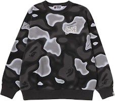 Bape A BATHING APE Camouflage Crewneck Pullover Sweater Long Sleeve. 1K30-113-016 Bape A BATHING APE Camouflage Crewneck Pullover Sweater Long Sleeve. 1K30-113-016