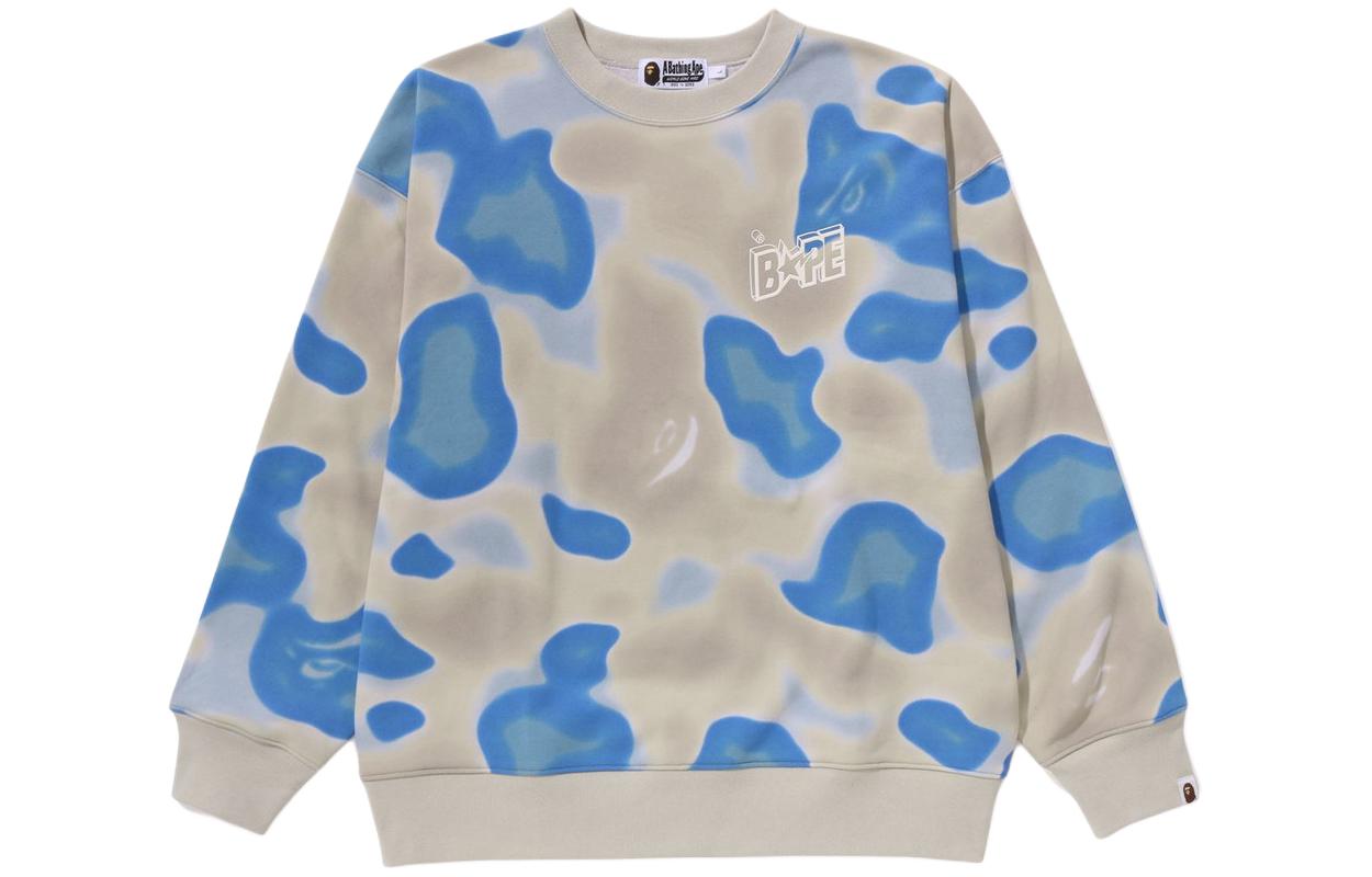 Order ベイプ A BATHING APE カモフラージュ クルーネック プルオーバー スウェット 長袖 1K30-113-016