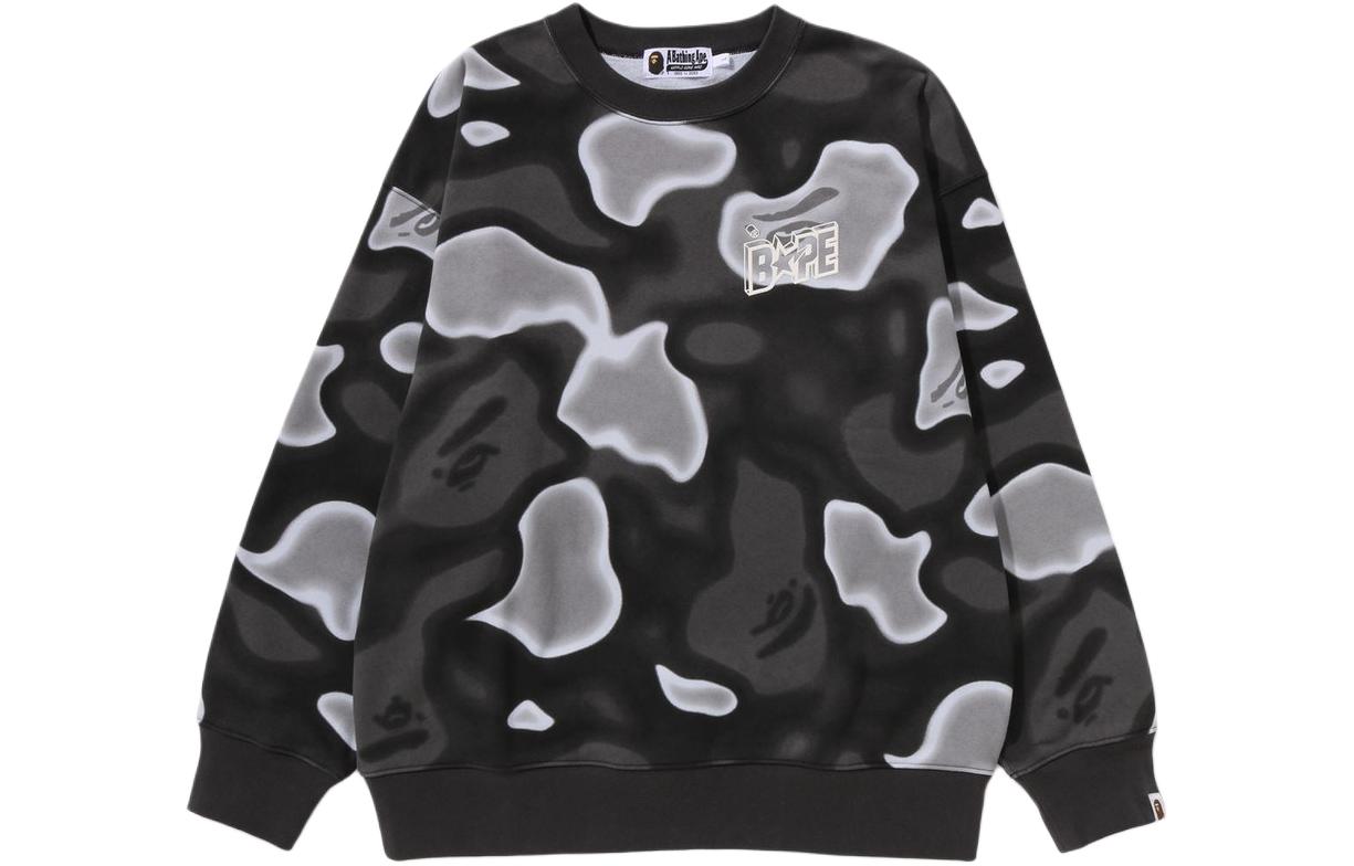 Lookbook ベイプ A BATHING APE カモフラージュ クルーネック プルオーバー スウェット 長袖 1K30-113-016