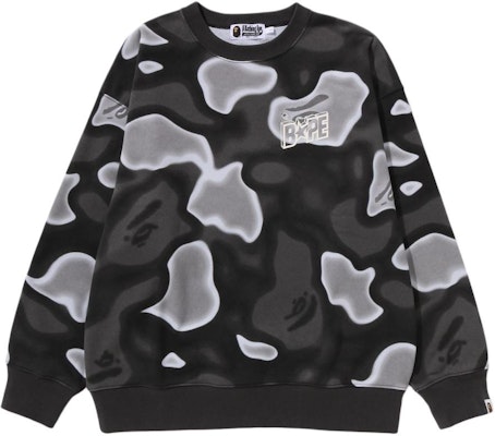ベイプ A BATHING APE カモフラージュ クルーネック プルオーバー スウェット 長袖 1K30-113-016 Lookbook ベイプ A BATHING APE カモフラージュ クルーネック プルオーバー スウェット 長袖 1K30-113-016