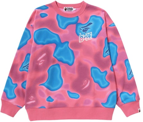 ベイプ A BATHING APE カモフラージュ クルーネック プルオーバー スウェット 長袖 1K30-113-016 Purchase ベイプ A BATHING APE カモフラージュ クルーネック プルオーバー スウェット 長袖 1K30-113-016