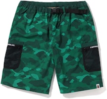 Bape A BATHING APE Camouflage Double Pocket Straight Casual Shorts. 1I30-153-007 Bape A BATHING APE Camouflage Double Pocket Straight Casual Shorts. 1I30-153-007
