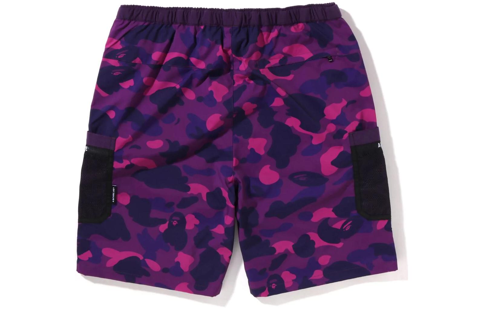 Lookbook Bape A BATHING APE 迷彩雙口袋直筒休閒短褲 1I30-153-007