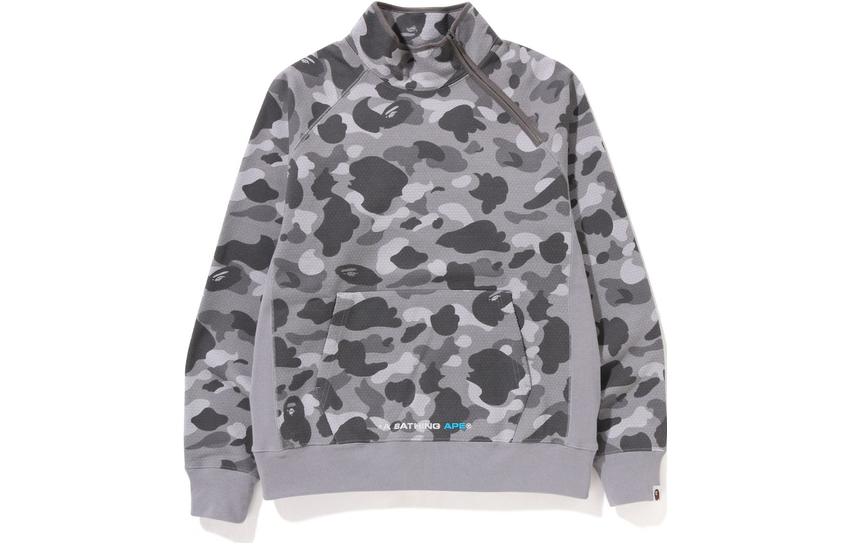Bape A BATHING APE  Camouflage High Neck Long Sleeve Sweatshirt. 0ZXSWM113006K 圖 2