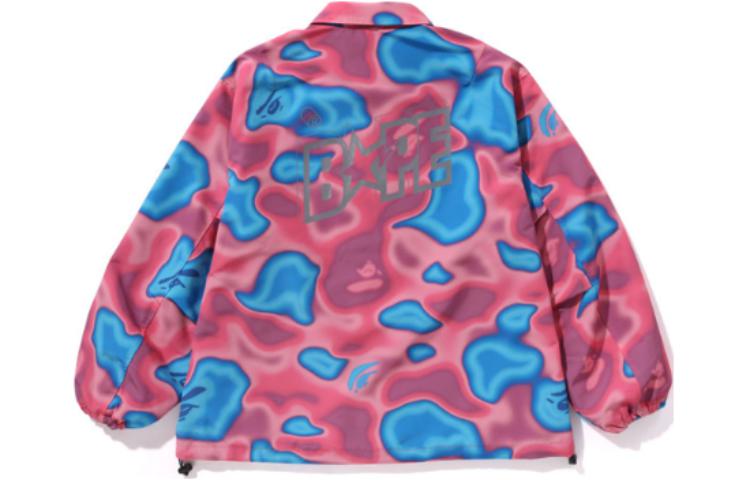 Bape A BATHING APE  Camouflage Long Sleeve Button-Up Jacket 1K30-140-006 圖 7