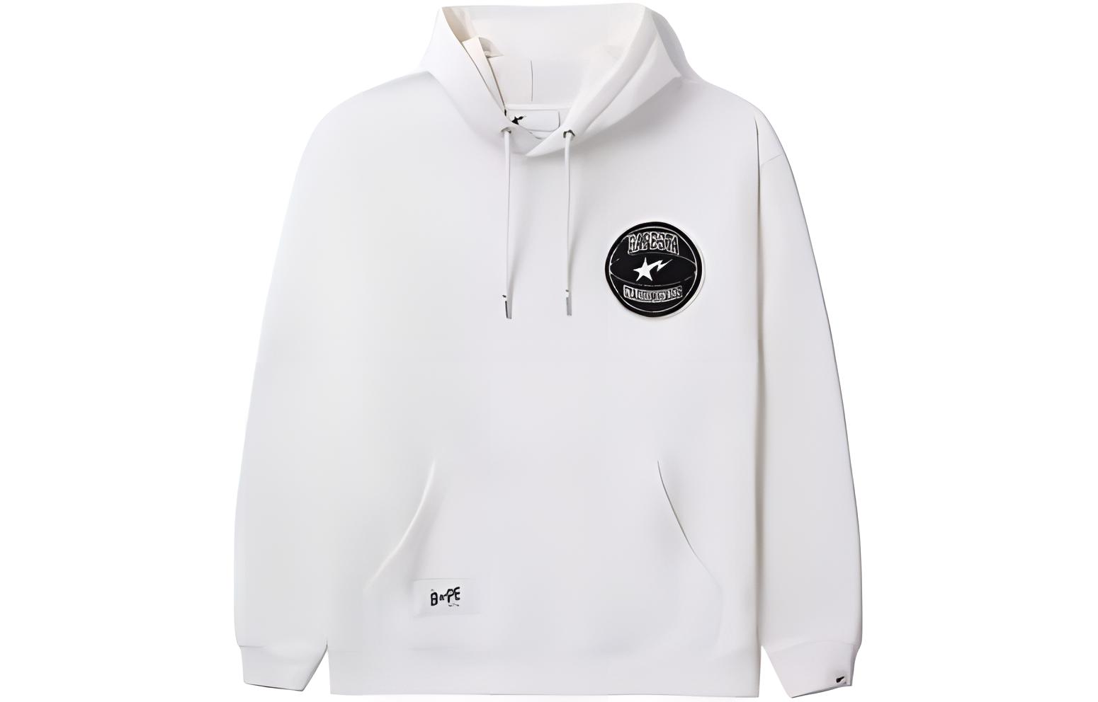 Bape A BATHING APE  Casual Pullover Long Sleeve Sweatshirt. 0ZXSWM114903K