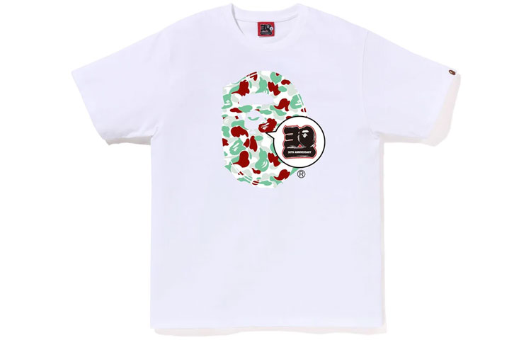 Bape A BATHING APE  Casual Sports Set - Crew Neck T-Shirt and Shorts. 1J22-110-020 圖 3