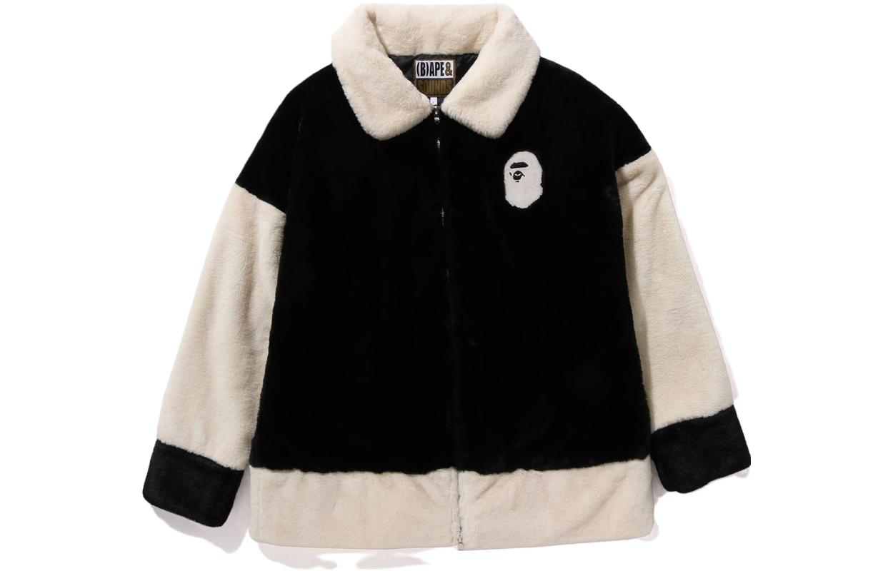 Bape A BATHING APE  Colorblock Logo Zip-Up Loose Fit Jacket 1J80-140-004 圖 2