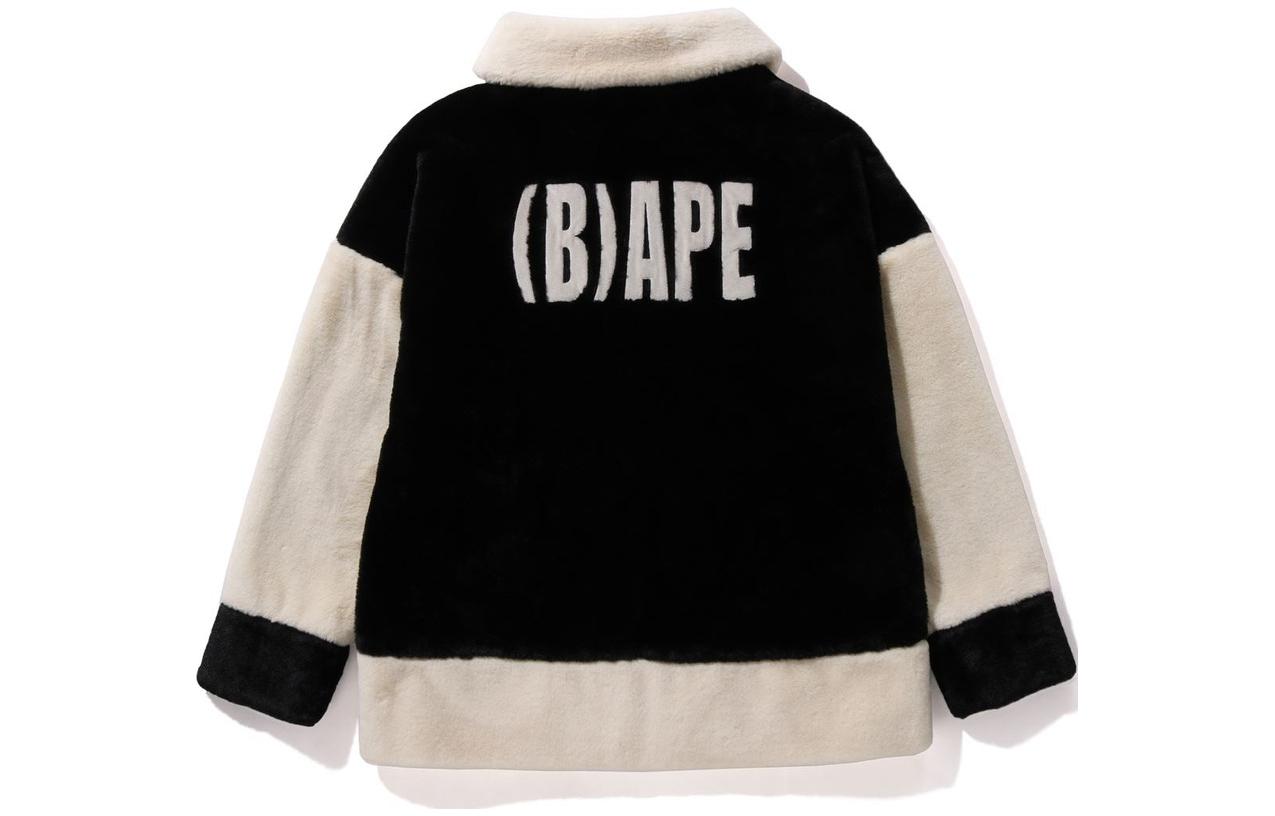 Bape A BATHING APE  Colorblock Logo Zip-Up Loose Fit Jacket 1J80-140-004 圖 3