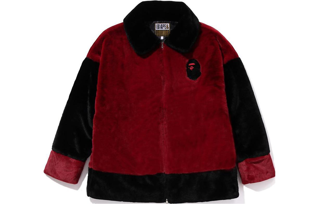 Bape A BATHING APE  Colorblock Logo Zip-Up Loose Fit Jacket 1J80-140-004 圖 4