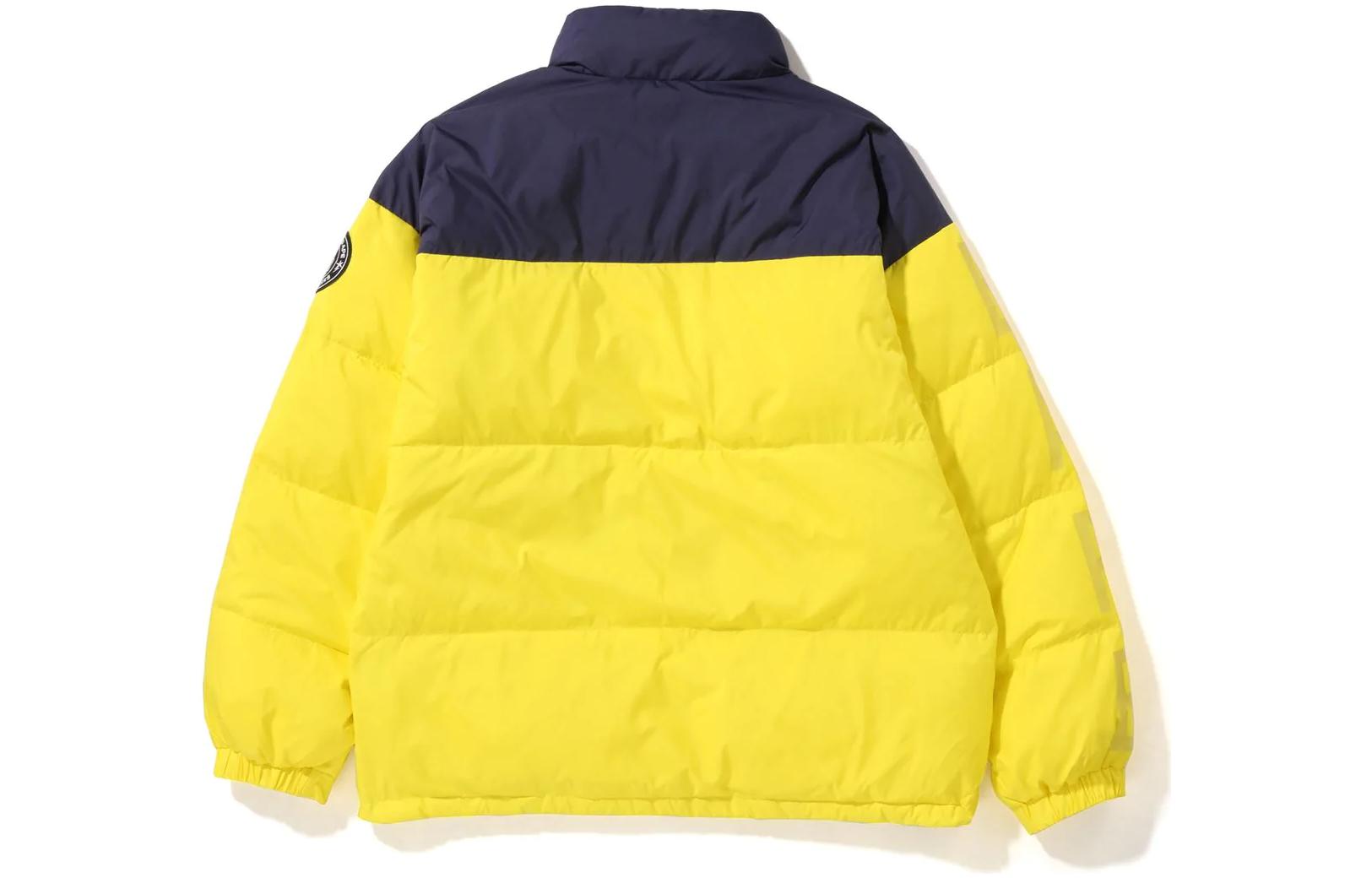 Bape A BATHING APE  Colorblock Zip-Up Puffer Jacket Long Sleeve 1I80-144-003 圖 3