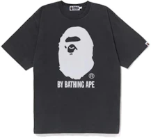 Bape A BATHING APE Crewneck T-Shirt with Logo Graphic Print. 1J30-109-024 Bape A BATHING APE Crewneck T-Shirt with Logo Graphic Print. 1J30-109-024