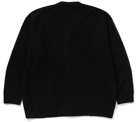 베이프 FW24 에이프 로고 자수 니트 가디건. 0ZXKNM120004N Lookbook 베이프 FW24 에이프 로고 자수 니트 가디건. 0ZXKNM120004N