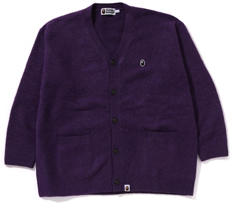 베이프 FW24 에이프 로고 자수 니트 가디건. 0ZXKNM120004N Shop 베이프 FW24 에이프 로고 자수 니트 가디건. 0ZXKNM120004N