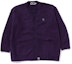 Shop 베이프 FW24 에이프 로고 자수 니트 가디건. 0ZXKNM120004N
