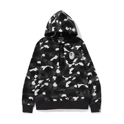 Bape A BATHING APE Glow Camo Graphic Pullover Hoodie. 1K30-114-007