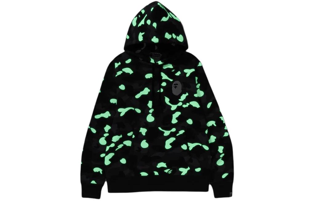 Bape A BATHING APE  Glow Camo Graphic Pullover Hoodie. 1K30-114-007 圖 3