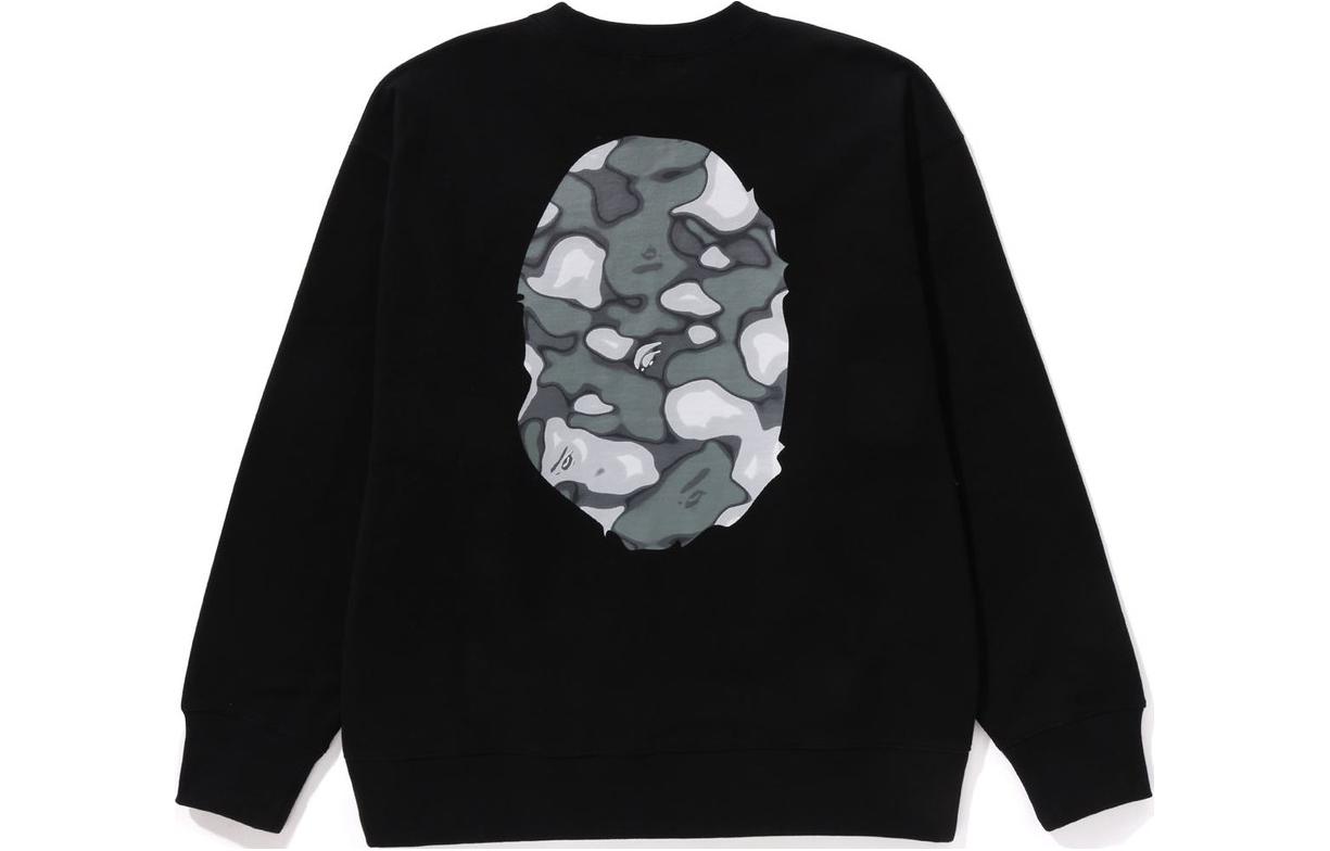 Bape A BATHING APE  Graphic Print Loose Fit Crewneck Long-Sleeve Sweatshirt 1K30-113-017 圖 5