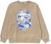 Details for Bape A BATHING APE 图案印花宽松版圆领长袖卫衣 1K30-113-017
