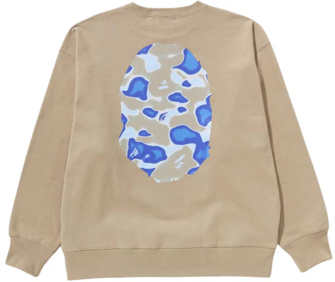 Bape A BATHING APE 图案印花宽松版圆领长袖卫衣 1K30-113-017 Sizing Bape A BATHING APE 图案印花宽松版圆领长袖卫衣 1K30-113-017