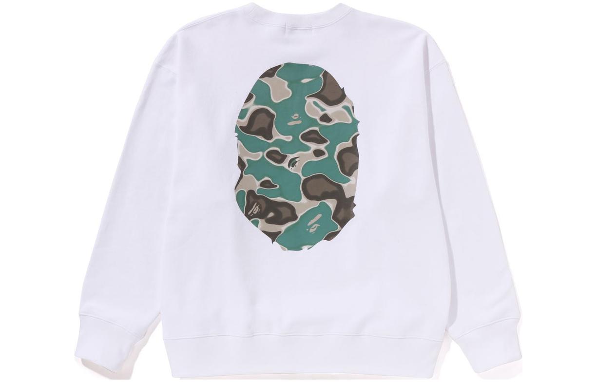 Bape A BATHING APE  Graphic Print Loose Fit Crewneck Long-Sleeve Sweatshirt 1K30-113-017 圖 9