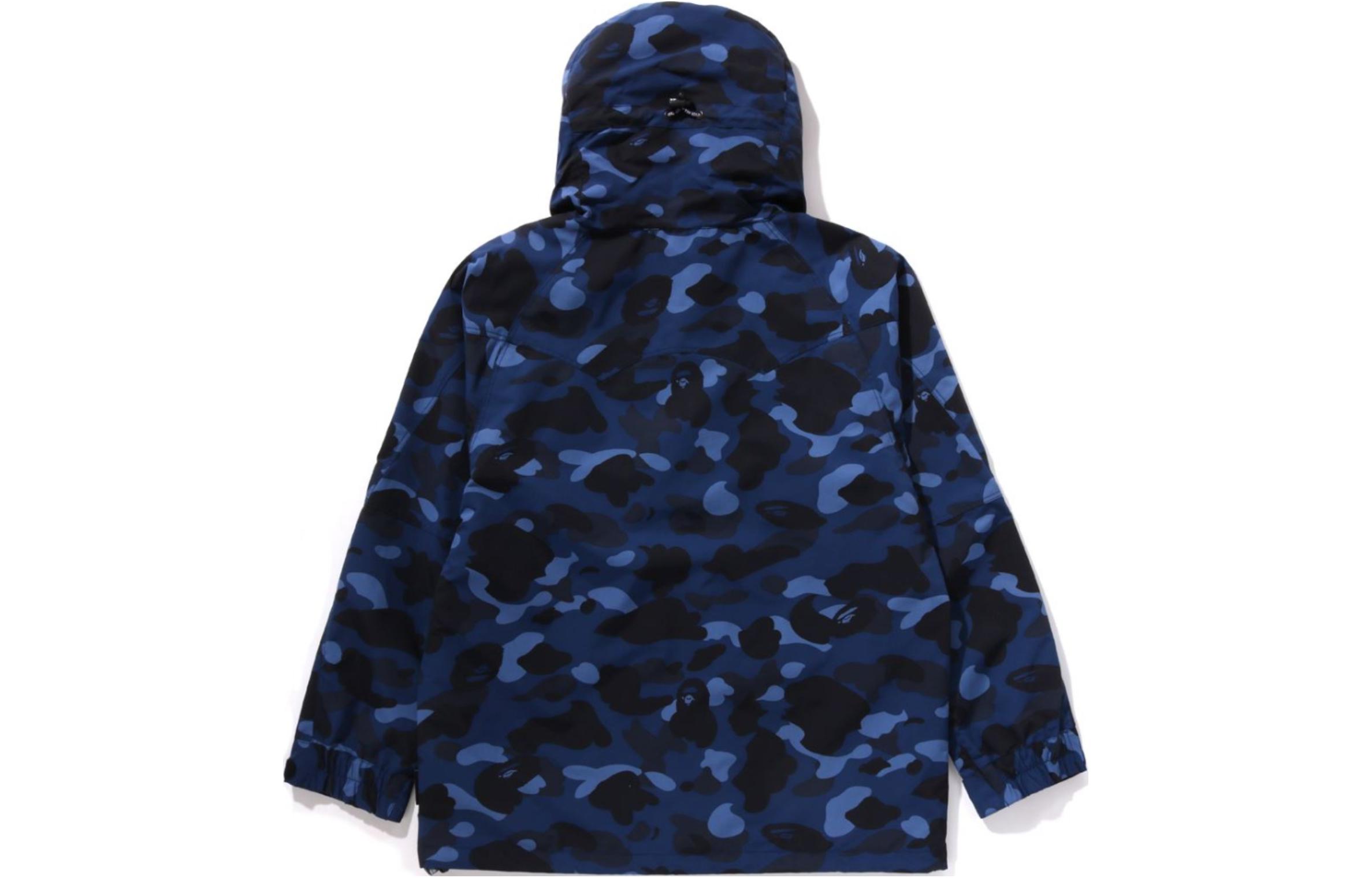 Bape A BATHING APE  Letter Camo Zip-Up Hoodie Jacket. 1K30-140-003 圖 5