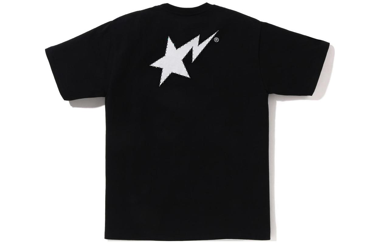 Bape A BATHING APE  Letter Print Crewneck Casual Short Sleeve T-Shirt 1J80-110-037 圖 3