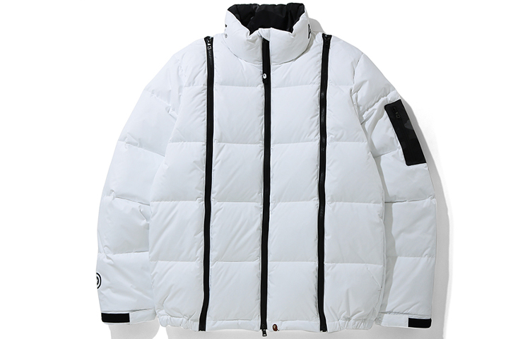 Bape A BATHING APE  Loose-Fit Puffer Jacket with Letter Graphic Design 0ZXDNM41011XD 圖 2