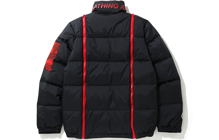 Bape A BATHING APE  Loose-Fit Puffer Jacket with Letter Graphic Design 0ZXDNM41011XD 圖 7