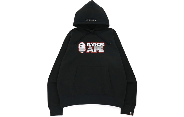 Bape A BATHING APE  Loose Fit Pullover Hoodie with Letter Logo. 1H70-114-003 圖 3