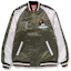 Lookbook Bape A BATHING APE 富士山刺繡虎紋棒球外套。 1I80-141-010