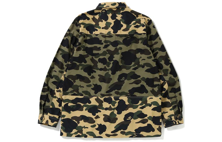 Lookbook Bape A BATHING APE 多口袋迷彩拼接長袖襯衫 迷彩款式. 0ZXSTM131013C