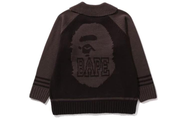 Lookbook 베이프 어 베이딩 에이프 오버사이즈 패널드 집업 스웨터. 1J80-120-001