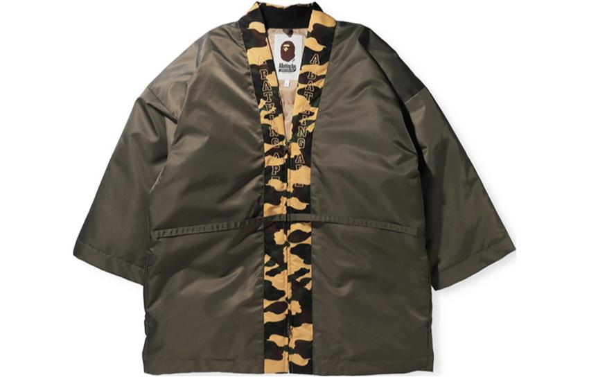 Lookbook Chaqueta Bape A BATHING APE Camo Patchwork Bordado Japonesa de Plumas. 0ZXDNM14105XH