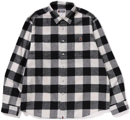 Bape A BATHING APE 格紋修身長袖襯衫 1K30-131-004 Order Bape A BATHING APE 格紋修身長袖襯衫 1K30-131-004