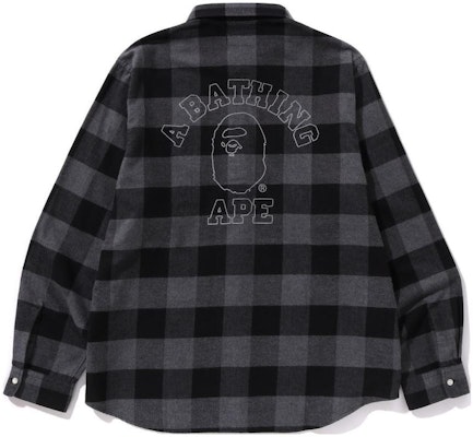 Bape A BATHING APE 格紋修身長袖襯衫 1K30-131-004 Purchase Bape A BATHING APE 格紋修身長袖襯衫 1K30-131-004