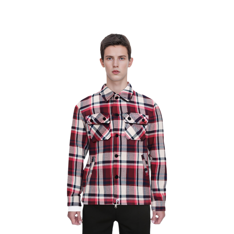 Bape A BATHING APE  Plaid Single-Breasted Long-Sleeve Jacket. 1J80-140-010 圖 4