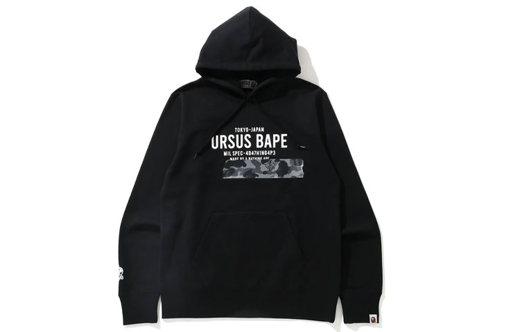 Bape A BATHING APE  Pullover Hoodie with Letter Print Design. 1H20-114-004 圖 2