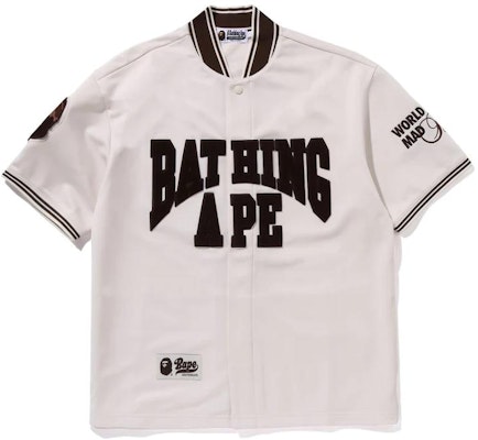 Bape A BATHING APE 短袖襯衫附標誌貼布與立領設計 1J80-132-051 Order Bape A BATHING APE 短袖襯衫附標誌貼布與立領設計 1J80-132-051