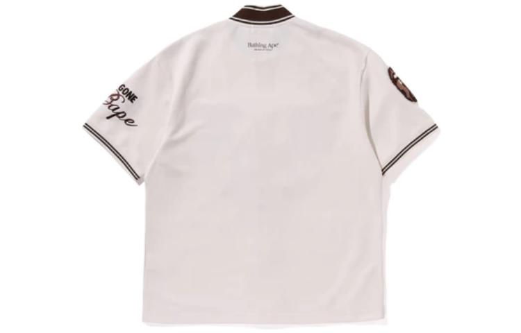 Lookbook Bape A BATHING APE 短袖襯衫附標誌貼布與立領設計 1J80-132-051