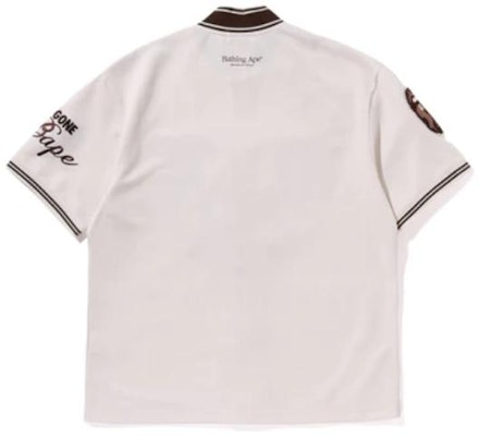 Bape A BATHING APE 短袖襯衫附標誌貼布與立領設計 1J80-132-051 Lookbook Bape A BATHING APE 短袖襯衫附標誌貼布與立領設計 1J80-132-051