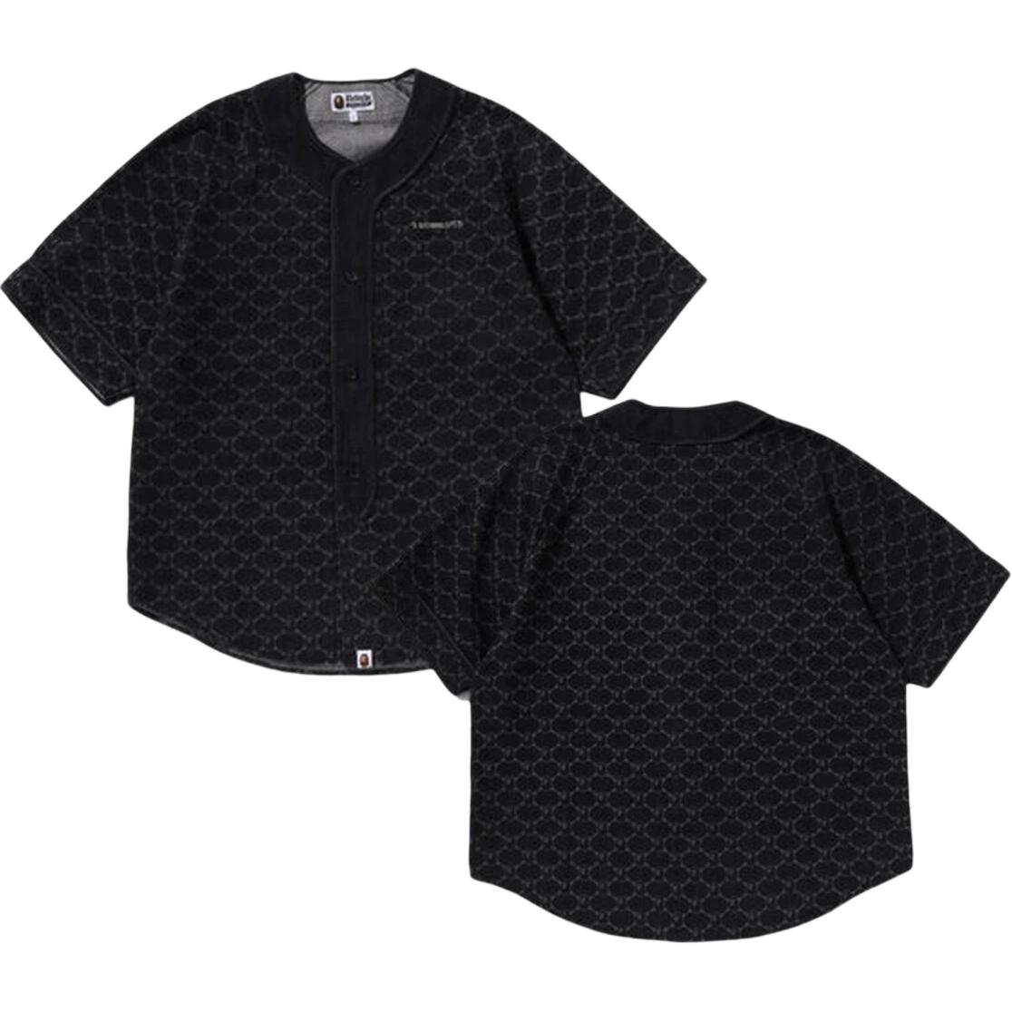 Bape A BATHING APE  Short Sleeve Shirt with Logo and Single Button Design. 1L30-132-304 圖 4