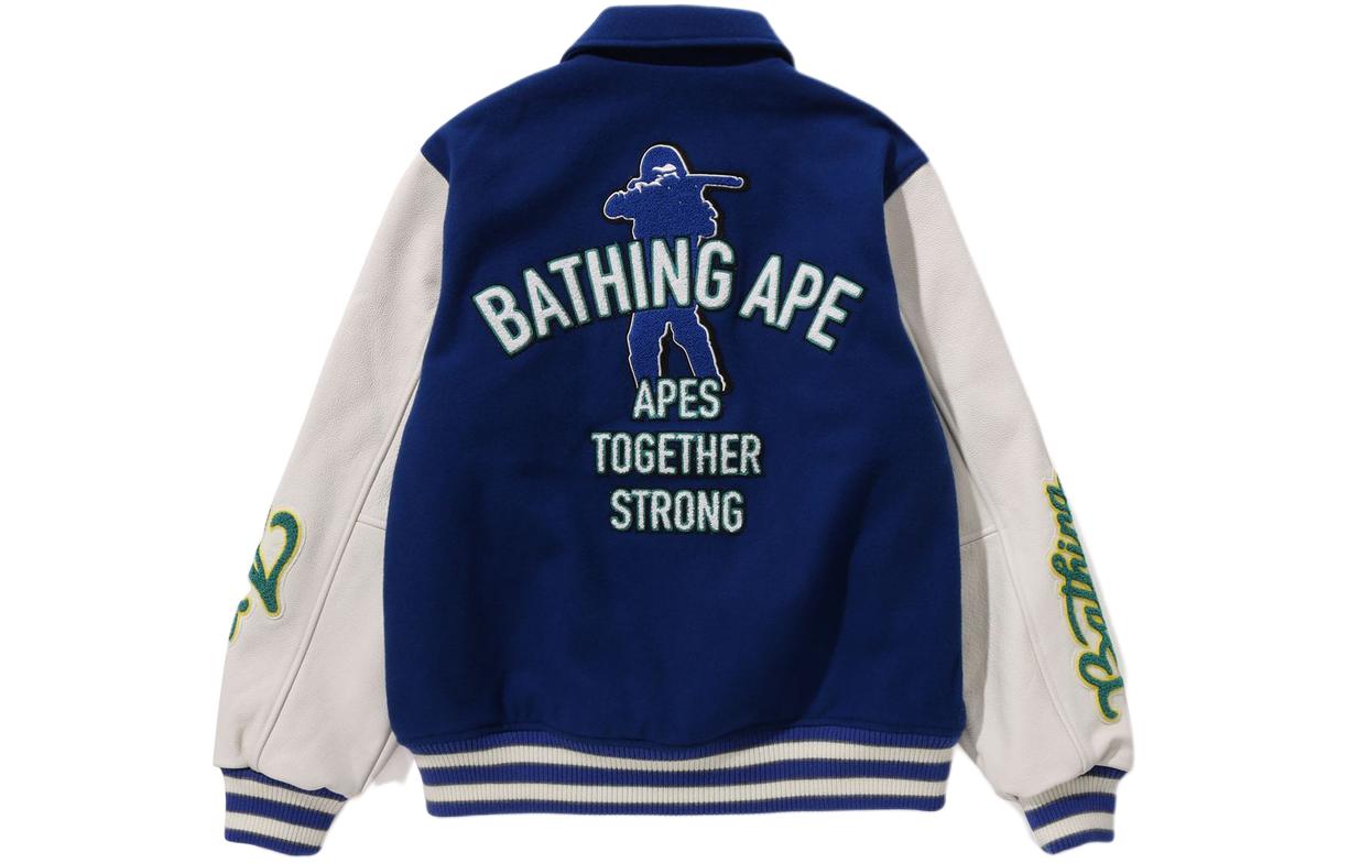 Bape A BATHING APE  Single-Breasted Printed Long Sleeve Jacket. 1K30-141-002 圖 5