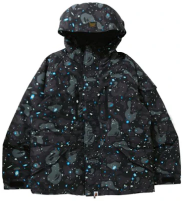 Bape A BATHING APE Jaket Down Hooded Multi-Pocket Starry Print Regular Fit. 0ZXDNM141005H Order Bape A BATHING APE Jaket Down Hooded Multi-Pocket Starry Print Regular Fit. 0ZXDNM141005H