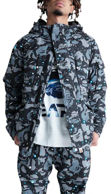 Bape A BATHING APE Jaket Down Hooded Multi-Pocket Starry Print Regular Fit. 0ZXDNM141005H Shop Bape A BATHING APE Jaket Down Hooded Multi-Pocket Starry Print Regular Fit. 0ZXDNM141005H