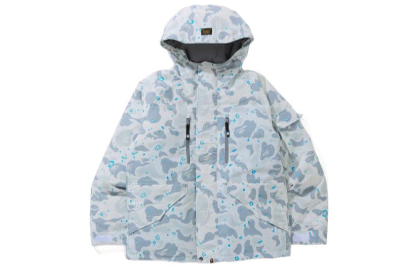 Bape A BATHING APE  Starry Print Multi-Pocket Hooded Down Jacket Regular Fit. 0ZXDNM141005H 圖 5