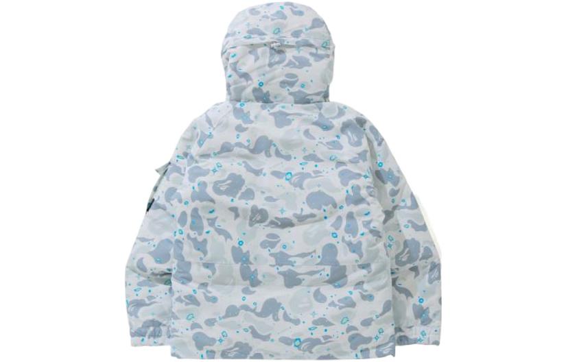 Bape A BATHING APE  Starry Print Multi-Pocket Hooded Down Jacket Regular Fit. 0ZXDNM141005H 圖 6